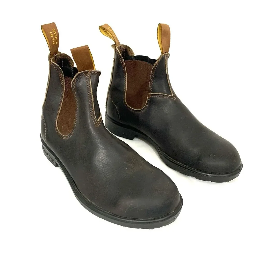 Blundstone Classic 585 Chelsea Boots Dark Brown  Leather 8 Mens / 10 Womens